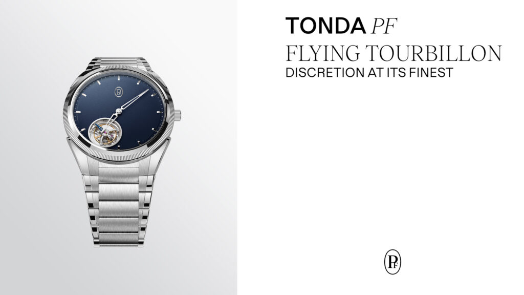 TONDA PF FLYING TOURBILLON PLATINUM BLUE - Parmigiani