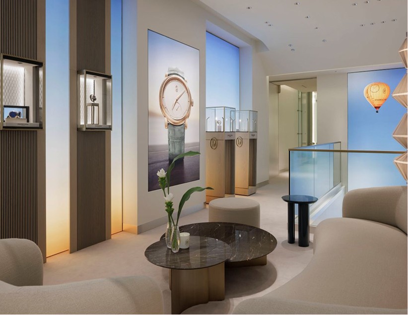 Parmigiani Fleurier authorised boutique interior