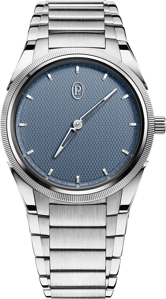 من الفولاذ والبلاتين باللون الأزرق الحجري Tonda PF Automatic