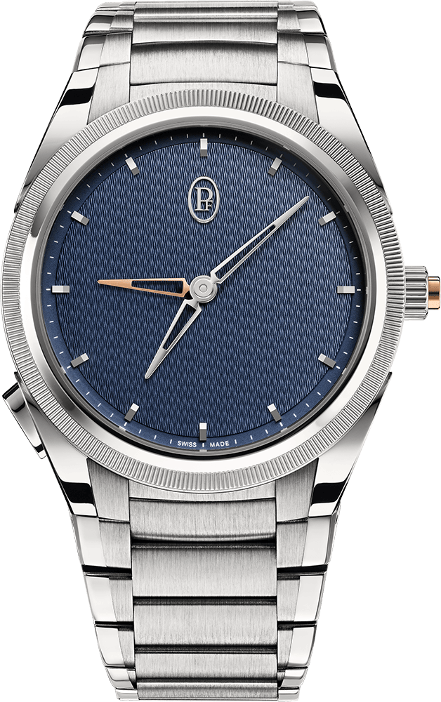 Tonda PF GMT Rattrapante Steel Platinum Milano Blue