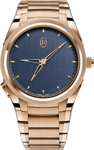Tonda PF GMT Rattrapante Rose Gold Milano Blue