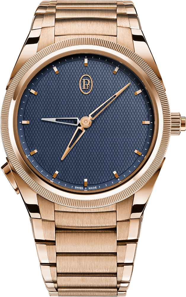 Tonda PF GMT Rattrapante Rose Gold Milano Blue