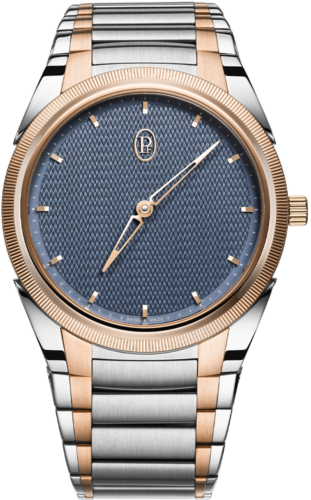 Tonda PF Micro-Rotor No Date Steel Rose Gold Stone Blue