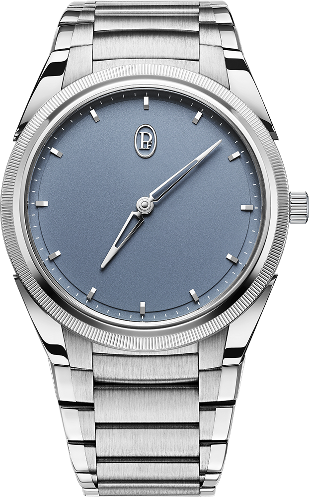 Tonda PF Micro-Rotor No Date Platinum Stone Blue