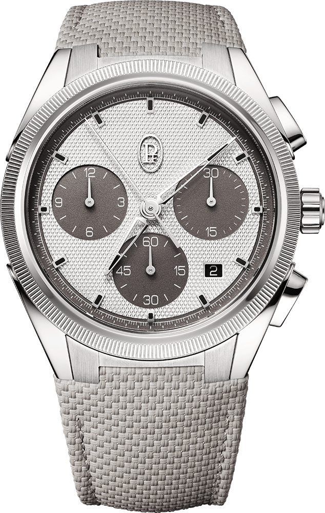 Tonda PF Sport Chronograph Steel Silver London Grey COSC