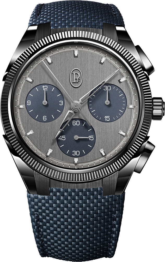 Tonda PF Sport Chronograph No Date Ultra-Cermet Milano Blue COSC